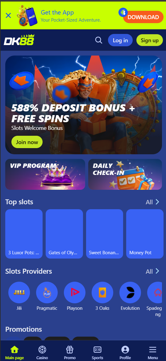 DK88 mobile app