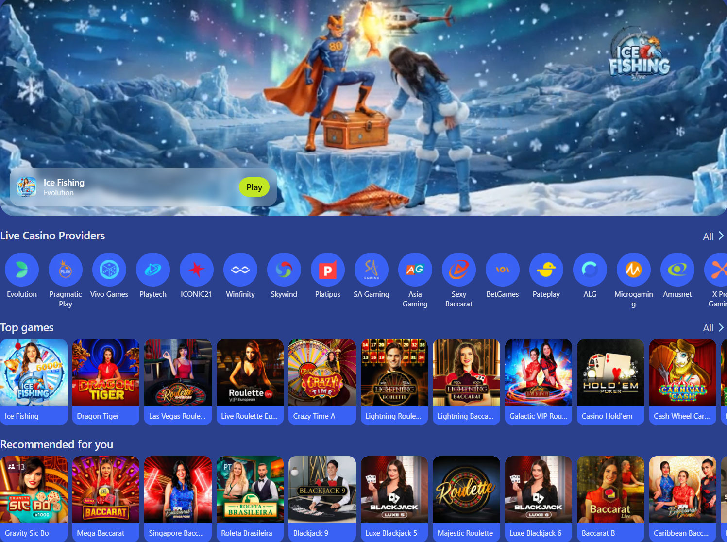 DK88 live casino